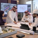 جلسة مراجعة فنية لتنسيق التصاميم الهندسية